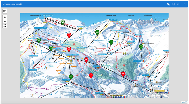 Anlagen Skigebiet