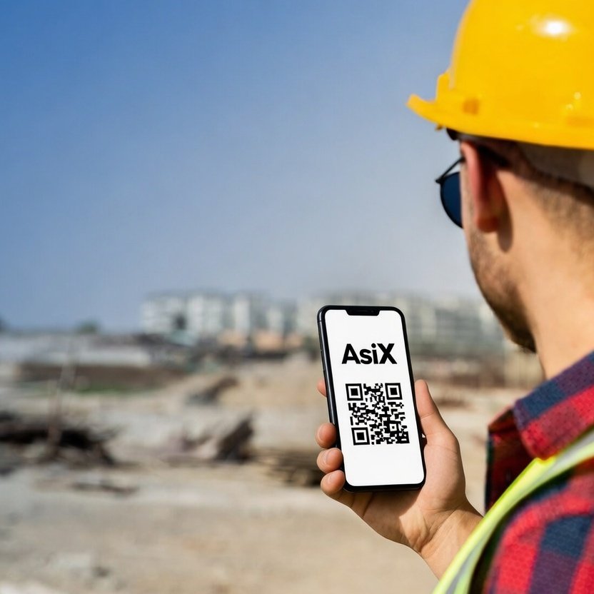 Digital Construction Site Badge