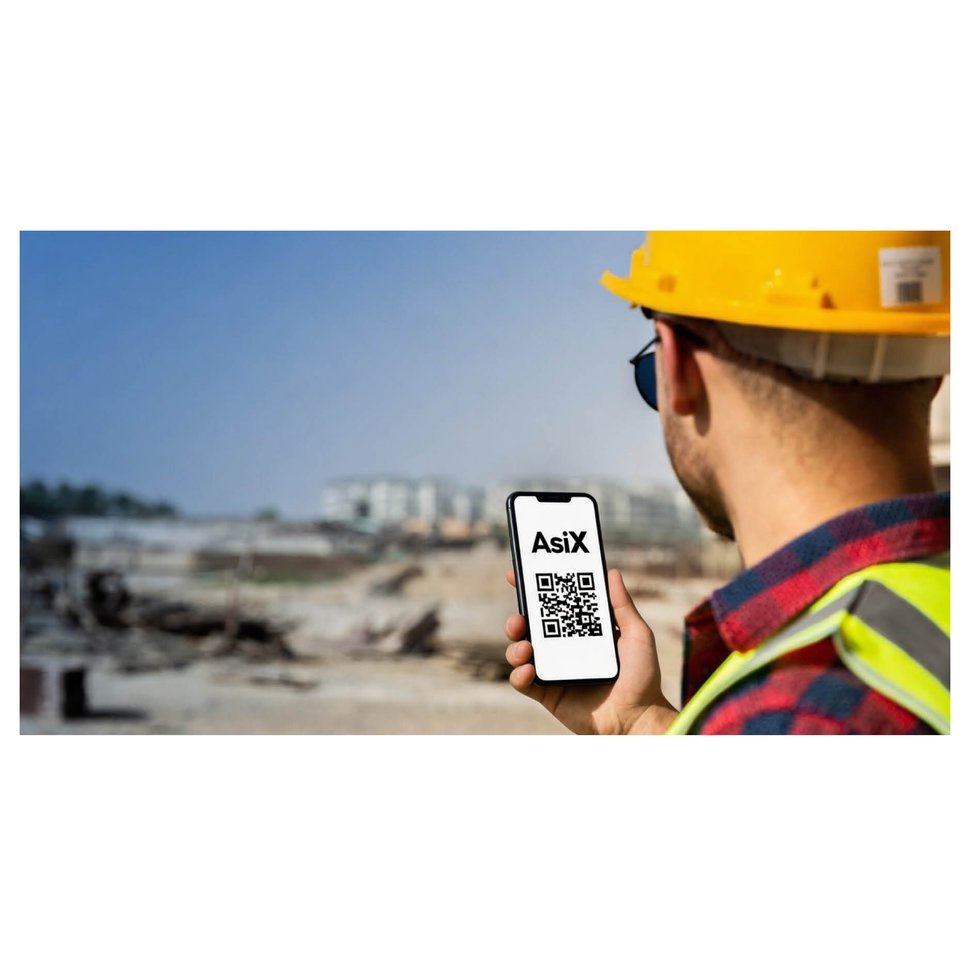 Digitaler Erkennungsbadge Baugewerbe