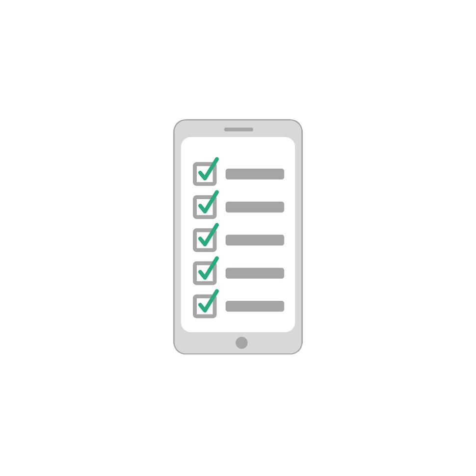 User-friendly checklists